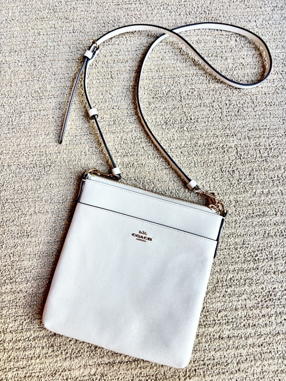 🤍 coach — kitt messenger leather crossbody bag 🤍 - Picture 2 of 4